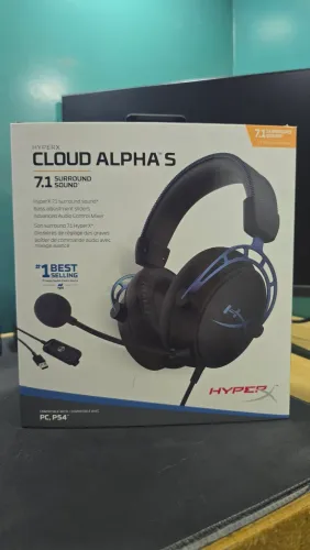 Headset Gamer HyperX Cloud Alpha S 7.1