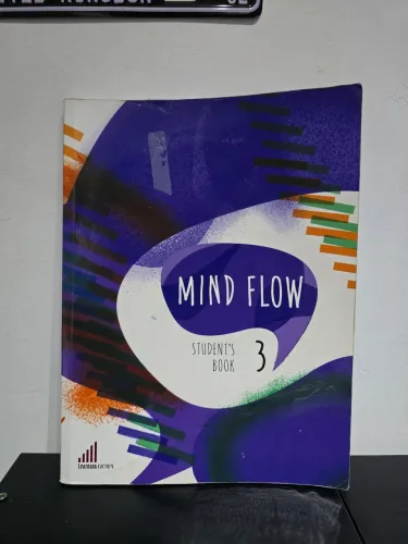 Mind Flow 3 Students Book - Ótimo estado, contém anotações e rascunhos