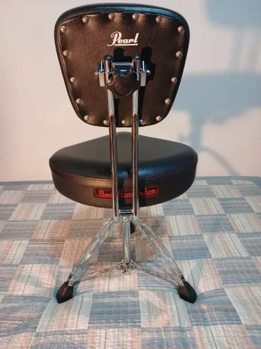 banco bateria Pearl d 3500 com encosto top da pearl