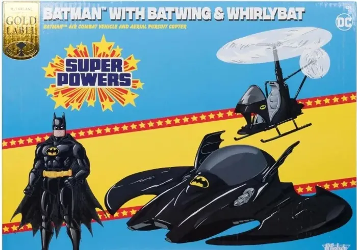 Batman Batwing & Whirlybat - Mcfarlane 2024