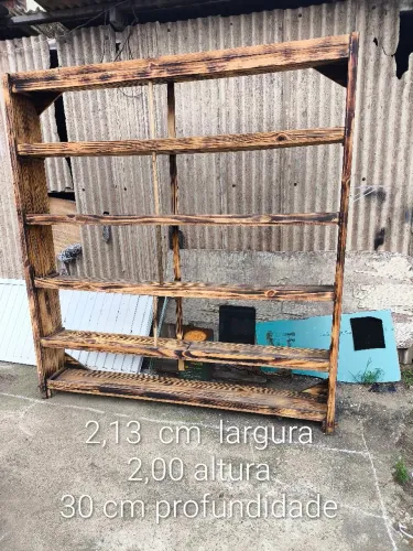 Estante de pinus OPORTUNIDADE