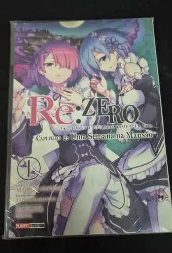 Capitulo 2 e 3 Mangá re:zero, re:life in a different worlf from zero.