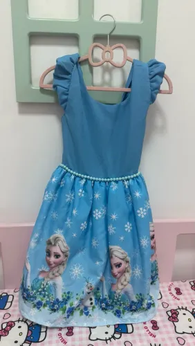 Vestido frozen TAM 4