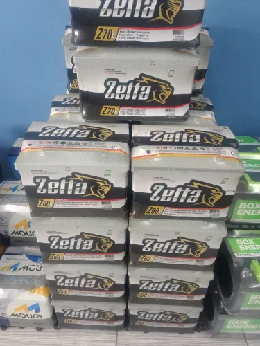 Bateria Moura 2 linha Zetta - Bateria 18 meses de garantia 