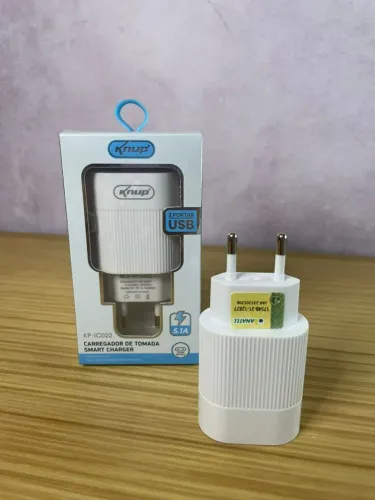 Fonte Carregador 2 Entradas USB 5.1A