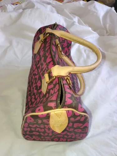 Bolsa Louis Vuitton Speedy graffiti rara lançada em 2001/2002