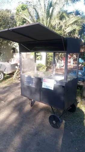 Carrocinha para lanche, sem acessórios