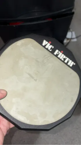 Pad de Estudo Vic Firth 12? - Practice Pad para Bateria