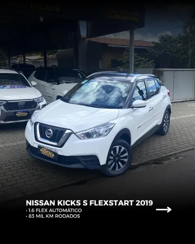 Nissan Kicks S Direct 1.6 16V Flex 5P Aut.(pcd) 2019