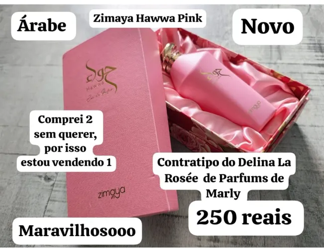 Perfume Árabe contratipo do Delina La Rosée de Parfums de Marly