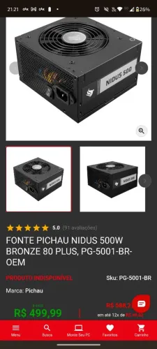 Fonte Nidus 500