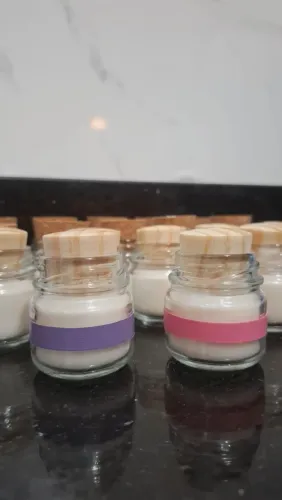 Vela Aromatica Cera de Coco Artesanal