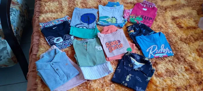 Lote Bebê 1 ano, menino 