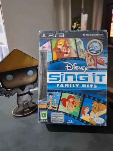 Disney Sing it Family Hits LACRADO com microfone - Ps3