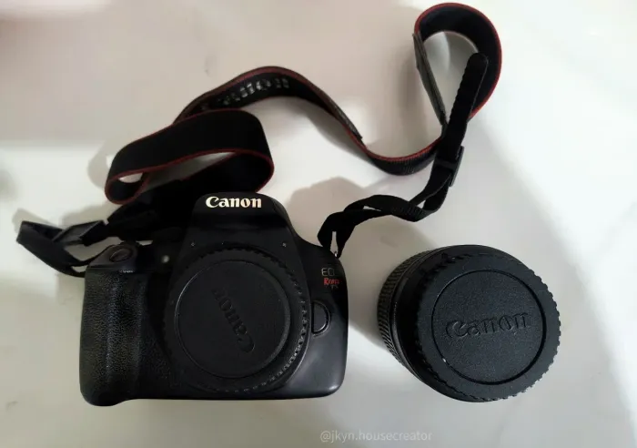Canon EOS Rebel T5 + Lente 18-55mm Original + carregador com 2 baterias