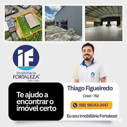 Imóvel para venda possui 1772 metros quadrados com 3 SALAS, em Conjunto Tucumã - Rio Branc