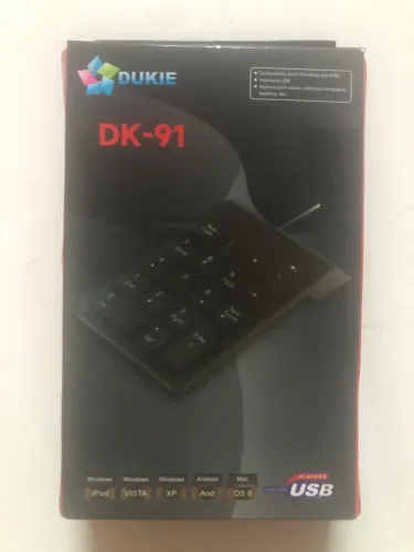 Teclado Numérico KAPBOM 18 teclas - Novo