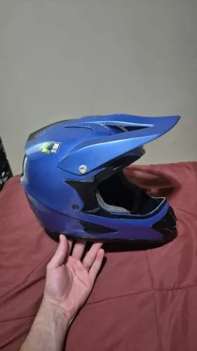 Capacete motocross tamanho 58