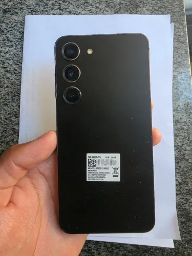 Galaxy S23 256GB Preto - Em ótimas condições 