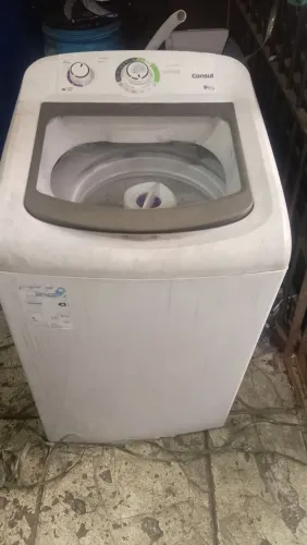 Máquina de lavar reaproveitamento de peças 