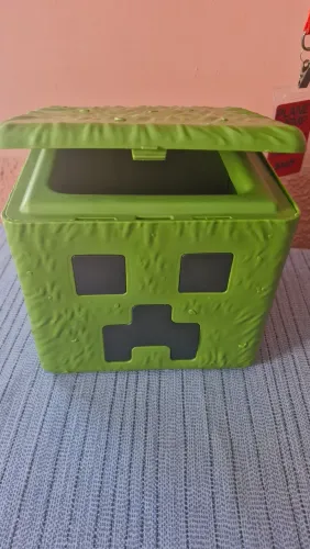 Minecraft caixa de pipoca