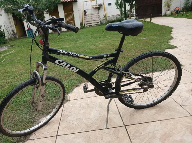 Bike Caloi Off road Aro 24 Carbono