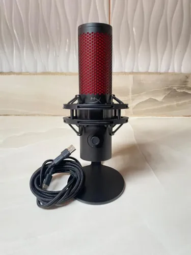 Microfone de mesa Hyperx Quadcast 2<br>Valor: 900