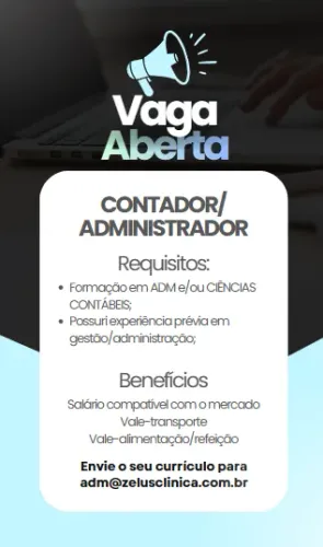 VAGA PARA CONTADOR/ADM