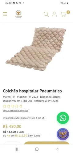 Colchao pneumatico 