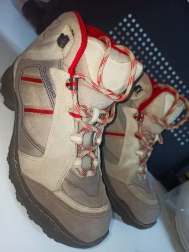 Quechua Forclaz 50 High Feminina Tam 35 - Cano Alto / Trekking