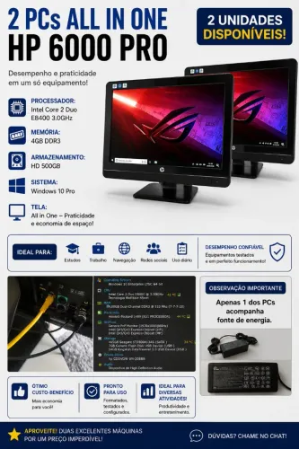 Pcs All in One HP 6000 pro