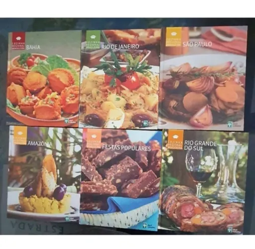 Cozinha regional brasileira 20 volumes em capadura/ Abril coleções