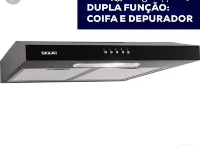 Exaustor sugar fogão 4 bocas