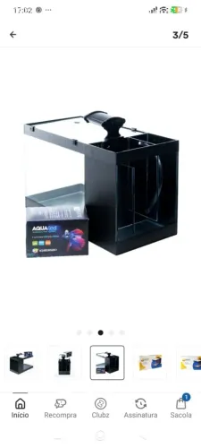 Kit meu primeiro aquário 20L