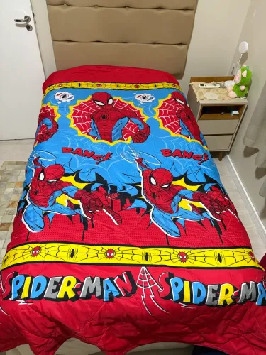 Coberta Dupla Face Homem Aranha