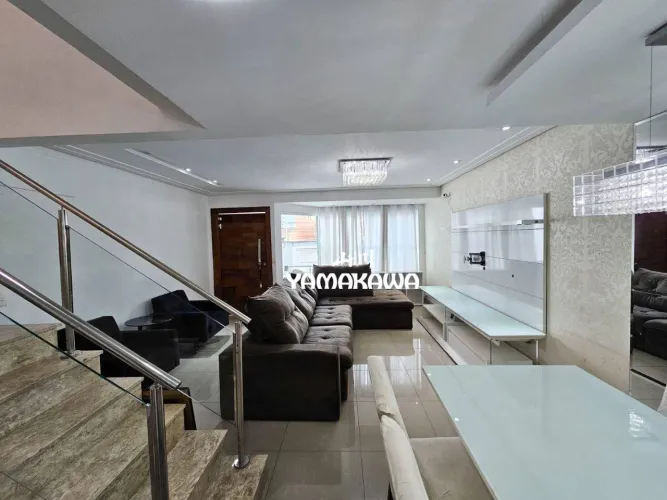 Sobrado com 3 dormitórios à venda, 218 m² por R$ 990.000,00 - Parque do Carmo - São Paulo/