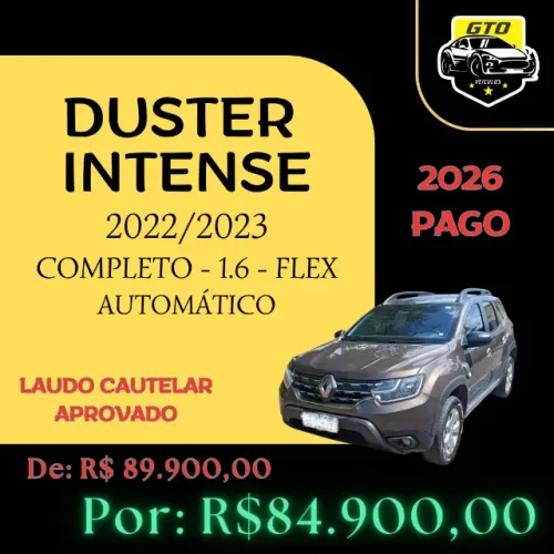 Renault Duster Intense 1.6 16V Flex AUT 2023