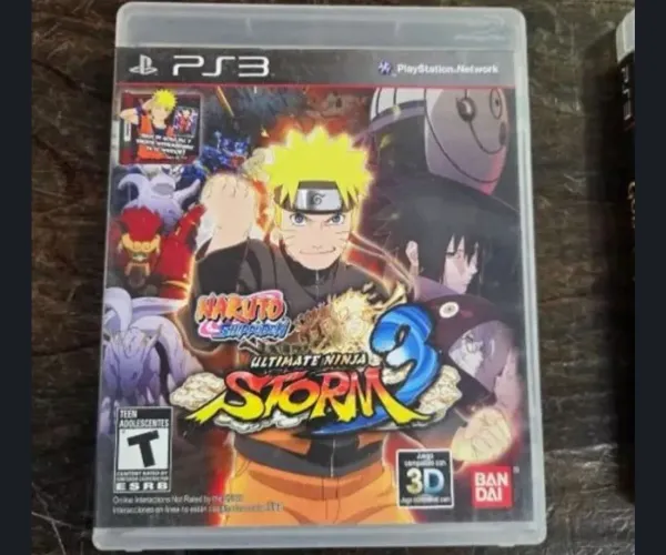 Jogo Naruto Shippuden: Ultimate Ninja Storm 3  Namco para o console PlayStation 3. 