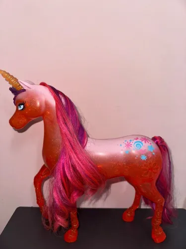 Unicórnio Barbie Rosa