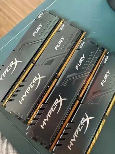 Kit 64GB (4x16GB) HyperX Fury DDR4 2400MHz CL15