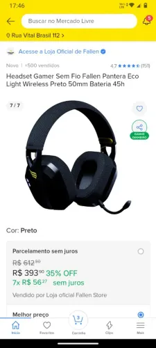 Headset fallen pantera eco