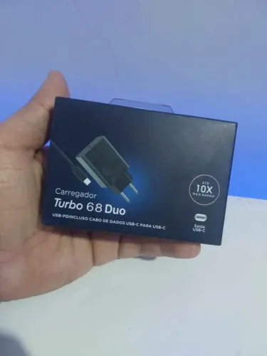 Carregador 68W - USB + Type-C + Pronta entrega