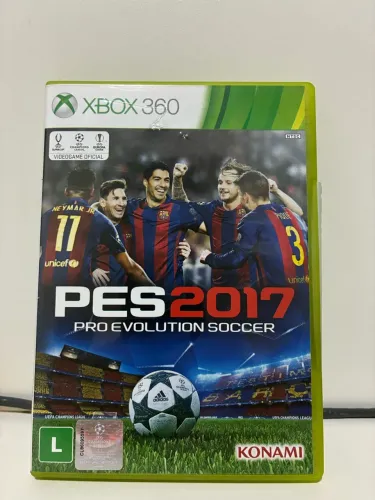 Jogo PES 2017 e 2018 - Xbox 360