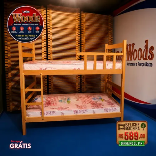 Beliche Madeira R$ 589,00 Cobrimos qualquer oferta da concorrência Entrega grátis