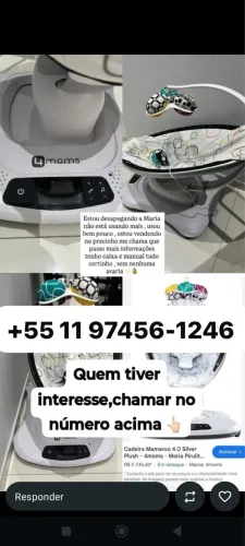 Cadeira de balanço 4mom?s