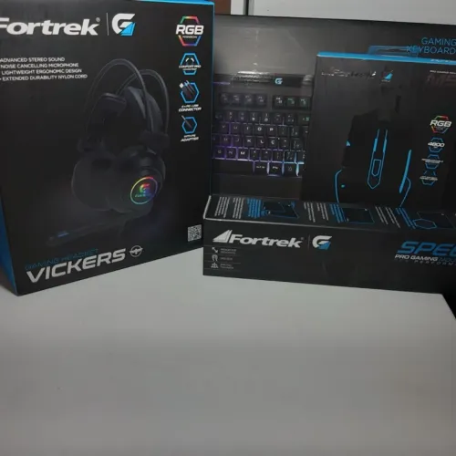 Kit de Periféricos Gamer Completo - Fortrek 