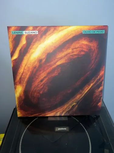 LP - LENINE E SUZANO - OLHO DE PEIXE - NOVO - NOIZE COM REVISTA 