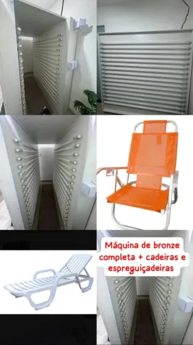 Cadeias e espreguiçadeiras 