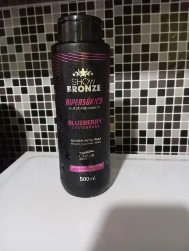 Auto bronzeador hipertônico capilar exencia. 500ml