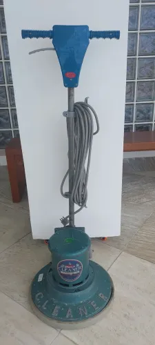 Enceradeira Industrial Cl-350 Plus Cleaner Escova E Suporte Cor Verde